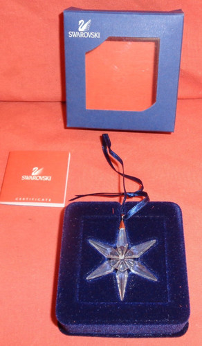 Swarovski 2002 2003 christmas - swarovski,