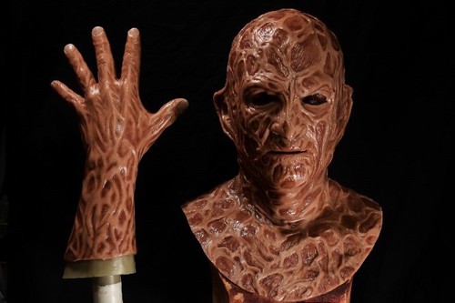 Halloween freddy silicone mask