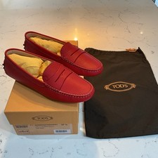 TOD’S Gommini Red Leather