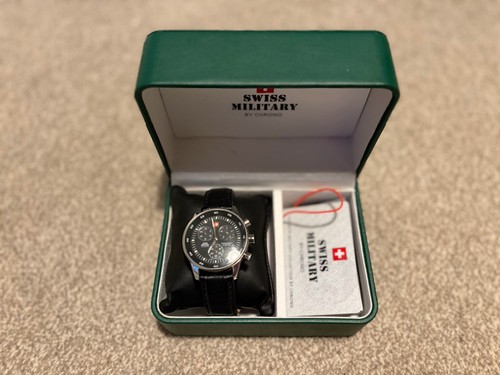 Swiss military chrono - military,