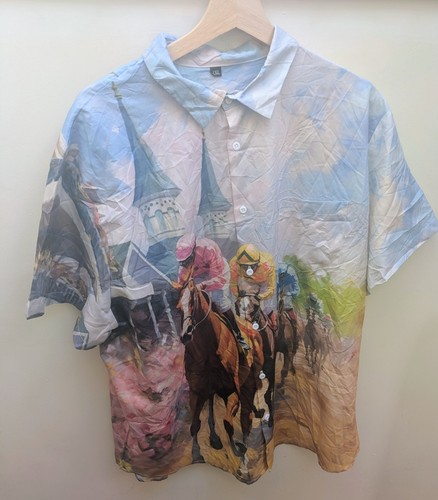 Vintage style horse racing - style,