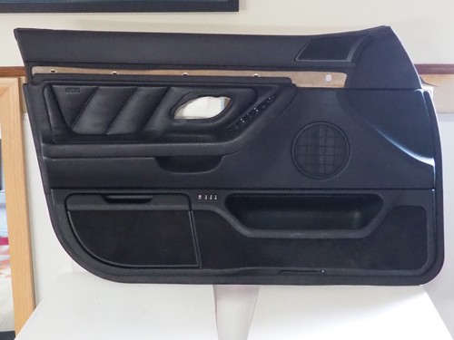 Bmw e38 black - black, front