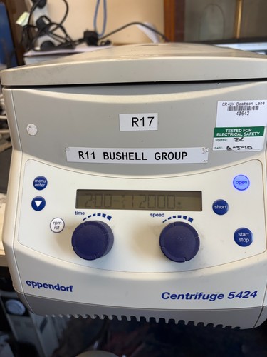 Eppendorf 5424 centrifuge–