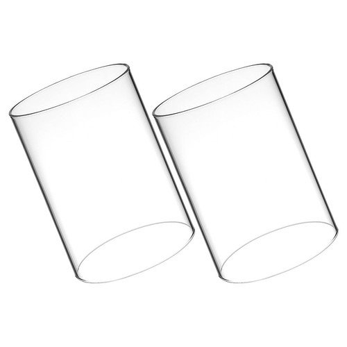Glass candle shades clear - candle,