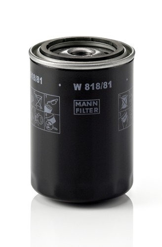 Mann filter 818 oil - mann-filter, w