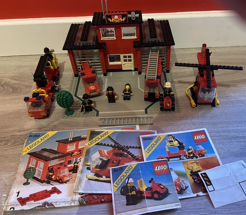 Lego fire station vehicles - fire,