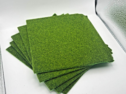 Realistic static grass mat - 5x,