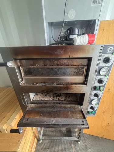 Cuppone twin deck pizza oven - twin,