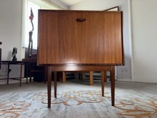 Mid Century Teak Record Cabinet - Cocktail Cabinet - G Plan Era - Danish Style