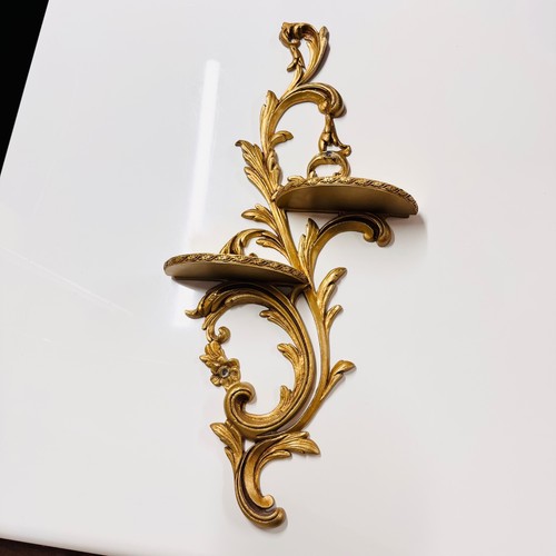 Vintage tall ornate gold - tall,