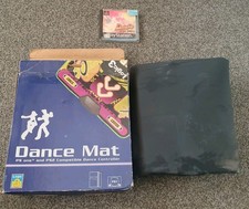PlayStation Logic 3 Dance Mat Compatible Ps1 & Ps2 - 1 Game - TESTED/WORKING 