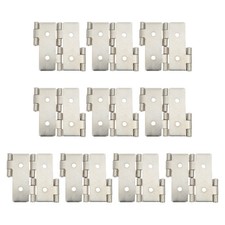  10 Pcs Double Door Hinge Doors and Window Hinges Cabinets Folding Screen