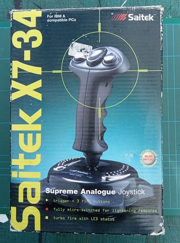 Joystick saitek rarität - joystick, x7-34
