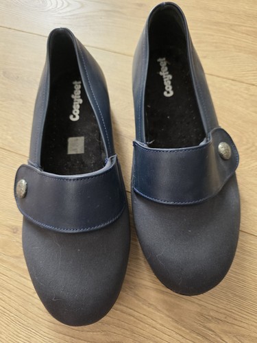 Cosyfeet navy blue size 9 - cosyfeet,