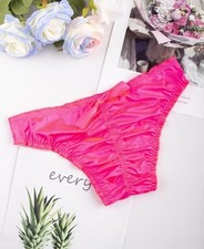 Men’s Satin ice silky ruched