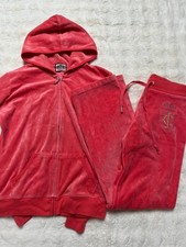 Y2k Juicy Couture coral velvet