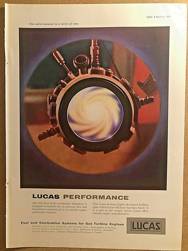 1957 aircraft advert lucas - 1957,