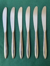 Discontinued WMF Table Knife x 6 Stainless Steel Cutlery Germany