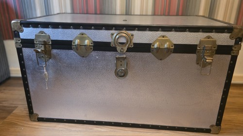 Large aluminium trunk - trunk, steamer