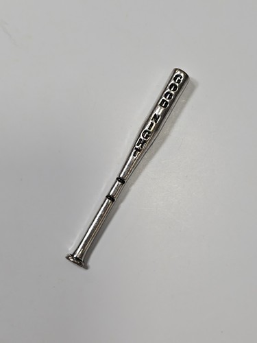 Good night baseball bat lapel - night,