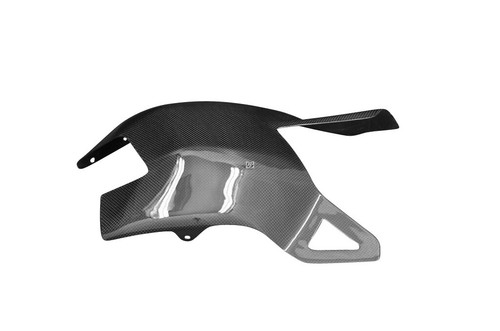 Carbon swingarm cover - carbon,