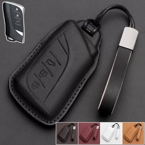Genuine leather car key - genuine,
