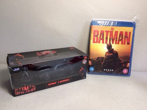Batman and batmobile - and, die-cast