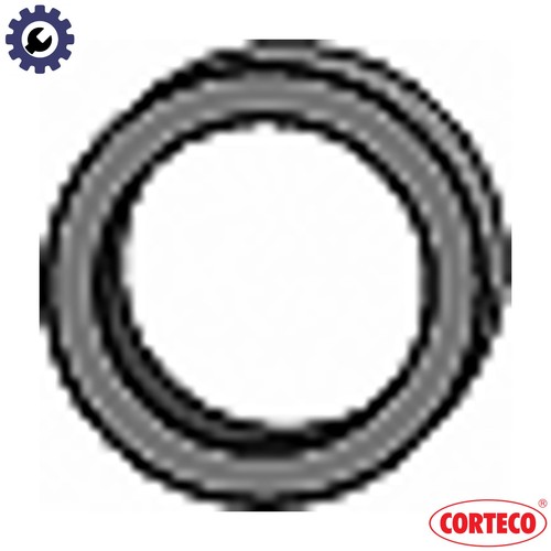 Gasket exhaust pipe - gasket, 027101h