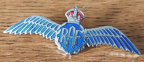 Vintage raf blue enamel - raf,