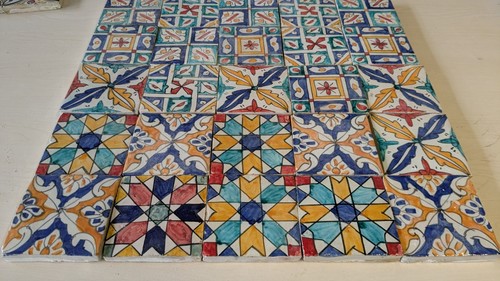 25x moroccan zellige mosaic - moroccan,