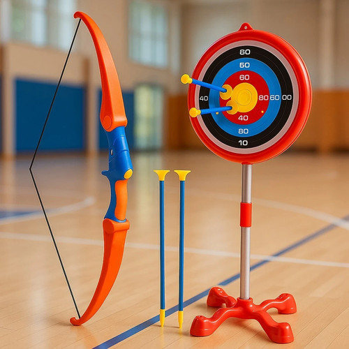 Kids bow and arrow set - and,