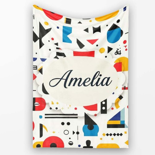Soft fleece blanket - blanket, abstract