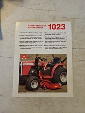 Massey Ferguson 1023 Rotary