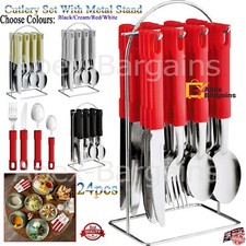 24pcs Stainless Steel Metal