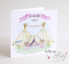 PERSONALISED TEEPEE Wedding
