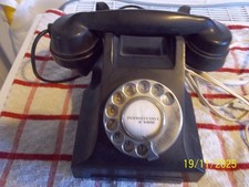old bakelite telephone heavy