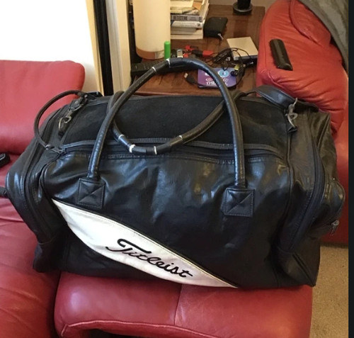 Titleist leather staff - titleist,