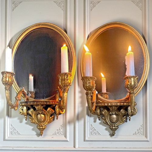Antique pair french louis xvi - pair,