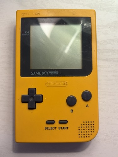 Game boy pocket yellow - game,