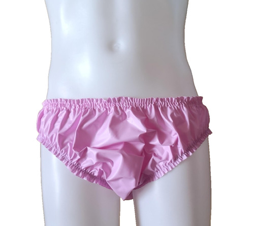 Pvc panties sissy pink - panties,