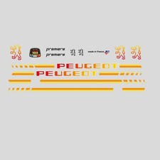 Peugeot Premiere Bicycle Frame Stickers - Decals - Transfers - n.22