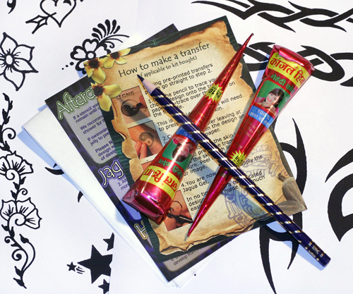 Henna mehndi tattoo kit 2x - henna,