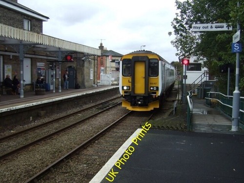 Photo 6x4 saxmundham railway - 6x4,