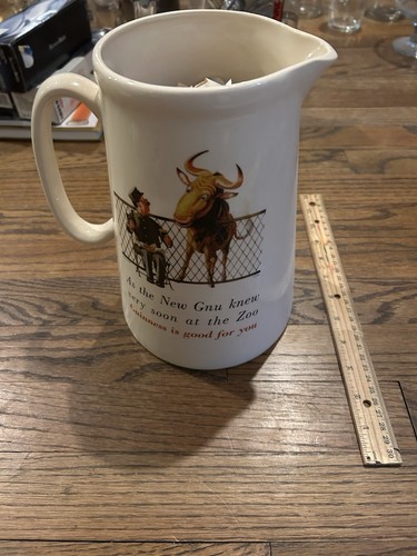 Vintage guinness pitcher - vintage,