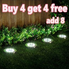 8/10/12LED Solar Ground Lights