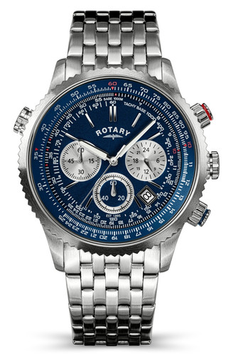 Rotary men pilot chronograph - men's,