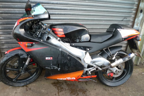 Aprilia 125 breaking rear - rs,