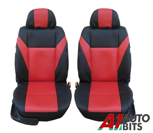 Front red car seat - front,