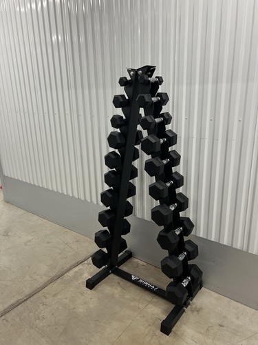Hex dumbbell 10kg set with - 10kg,