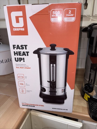 Geepas 10l stainless - stainless, steel